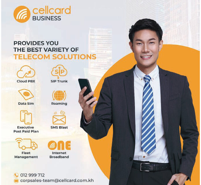 Cellcard Business To be Cambodia’s leading provider of services that enhance customers’ digital lifestyles